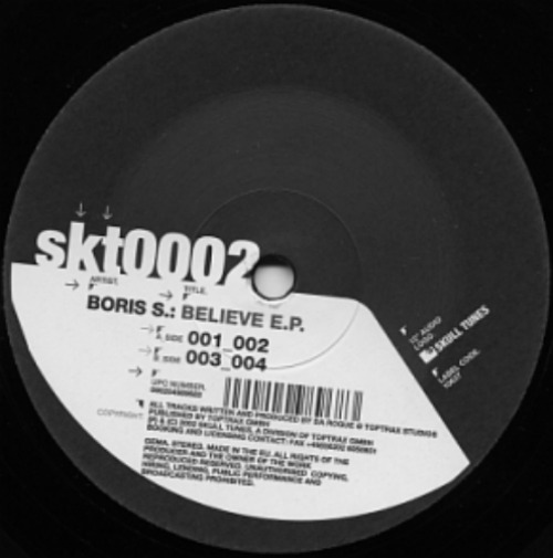 Boris S. - Believe E.p.