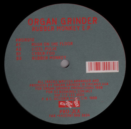 Organ Grinder - Rubber Monkey E.p.