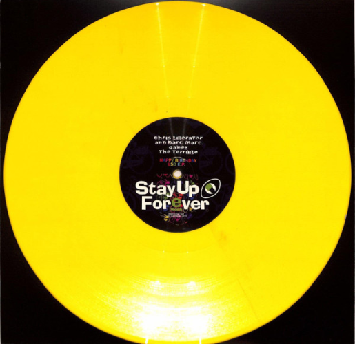 Chris Liberator And Darc Marc / Ganez The Terrible - Happy Birthday Lsd E.p. (yellow Vinyl)