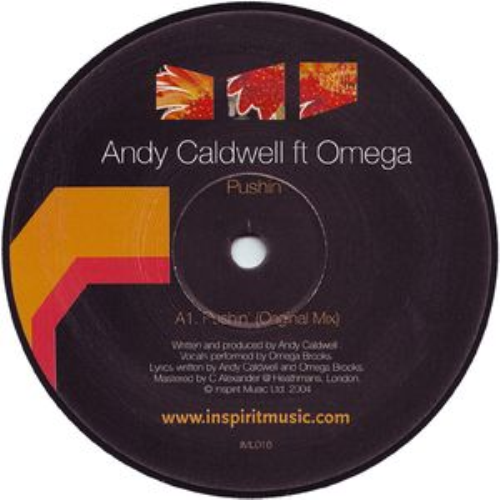 ANDY CALDWELL FT OMEGA - Pushin' - 12 inch x 1