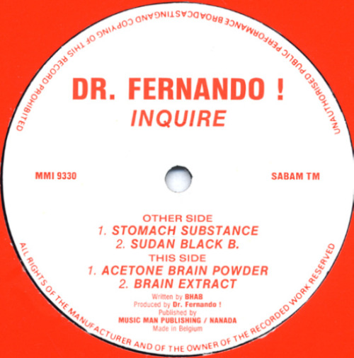 Dr. Fernando! - Inquire