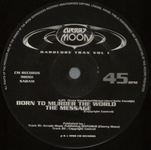 Cherry Moon - Hardcore Trax Vol 1