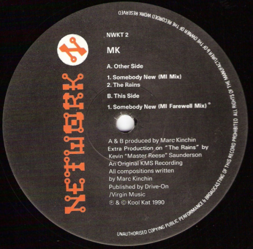 Mk - Somebody New / The Rains