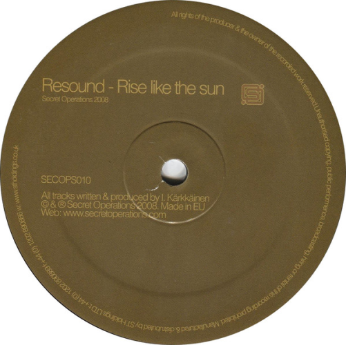 Resound - Second Thoughts / Rise Like The Sun