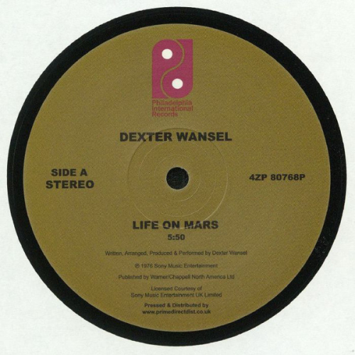 DEXTER WANSEL - Life On Mars / The Sweetest Pain - Disque Maxi x 1