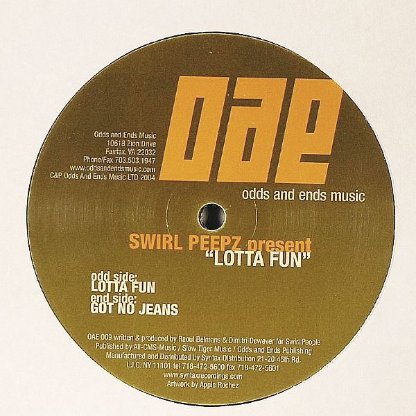 SWIRL PEEPZ - Lotta Fun - Disque Maxi x 1