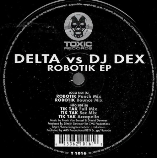 Delta Vs Dj Dex - Robotik Ep