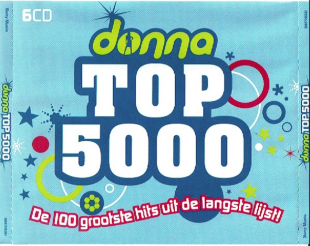 Various - Donna Top 5000 - De 100 Grootste Hits Uit De Langste Lijst!