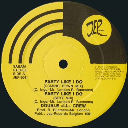 DOUBLE ''LL'' CREW - Party Like I Do - 12 inch x 1