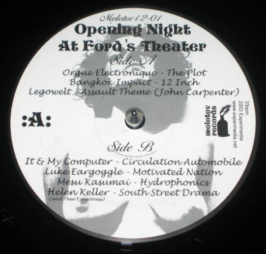 Various - Opening Night At Ford's Theater