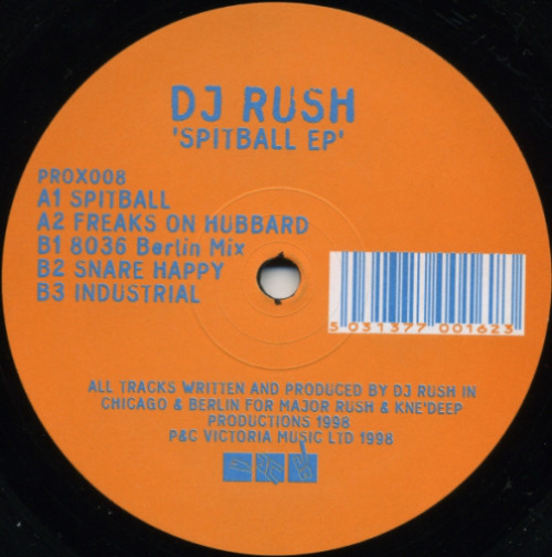 Dj Rush - Spitball Ep