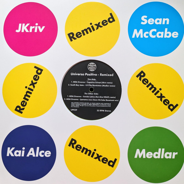 Mda, South Bay Jams - Universo Positivo - Remixed (yellow Vinyl)