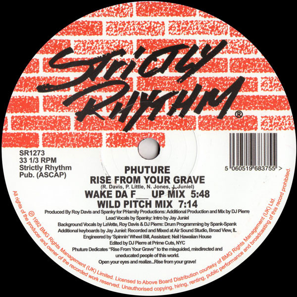Phuture - Rise From Your Grave