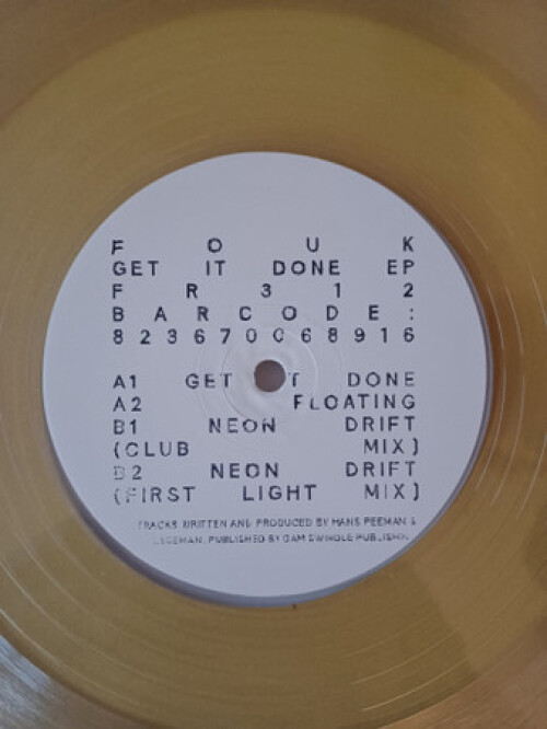 Fouk - Get It Done Ep (clear Vinyl)