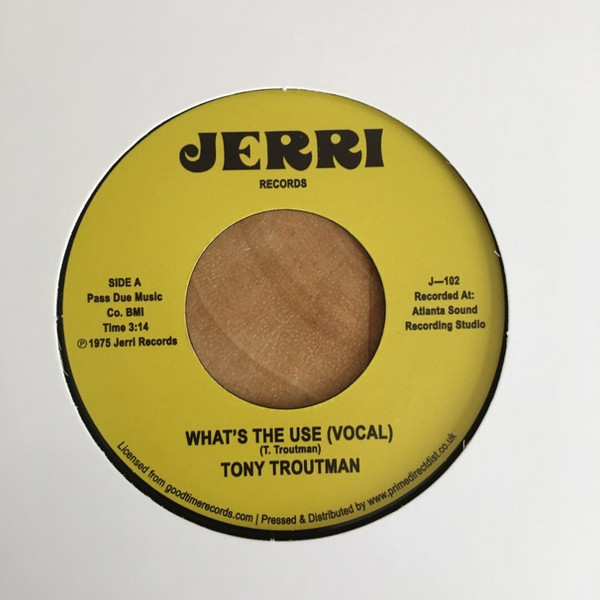 Tony Troutman - What's The Use