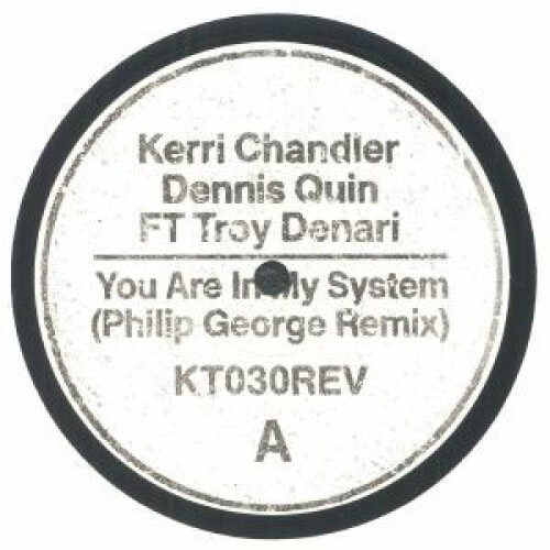 Kerri Chandler, Dennis Quin, Troy Denari - You Are In My System (philip George Remix)