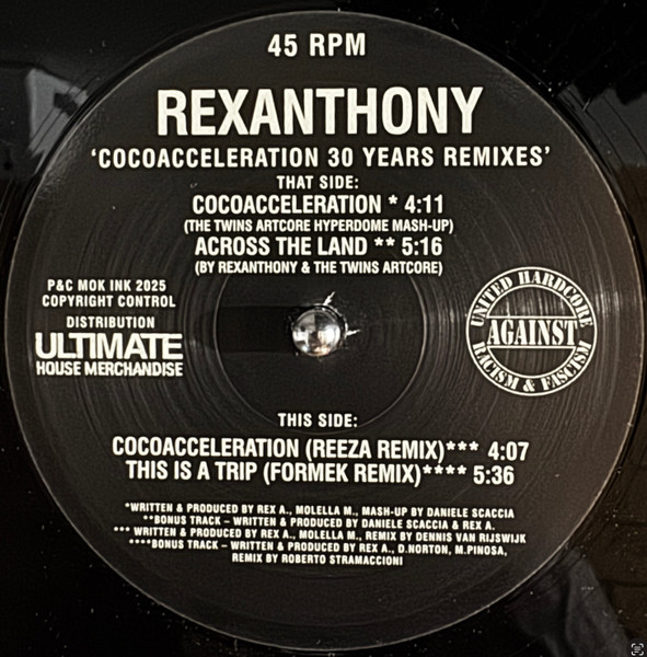 Rexanthony - Cocoacceleration 30 Years Remixes