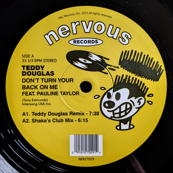 Teddy Douglas, Pauline Taylor - Don't Turn Your Back On Me