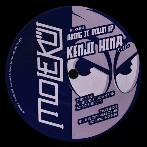Kenji Hina - Bring It Down Ep