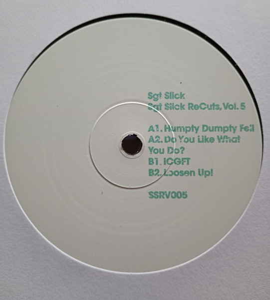 Sgt. Slick - Sgt Slick Recuts, Vol. 5