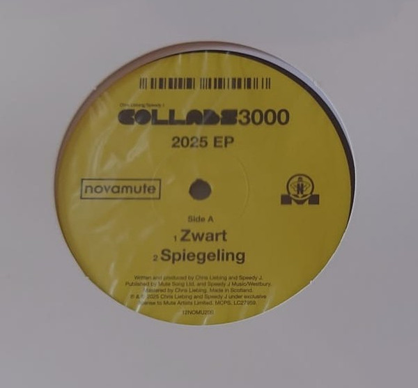 Chris Liebing, Speedy J - Collabs 3000 2025 Ep