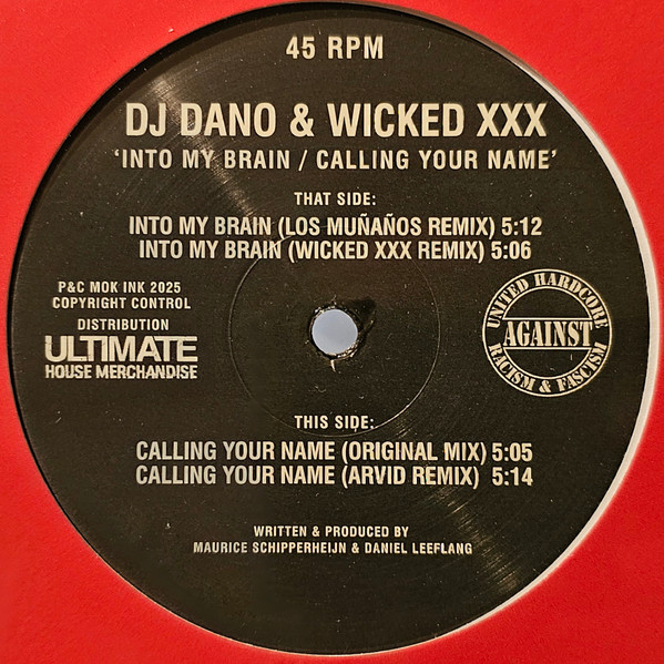 Dj Dano, Wicked Xxx - Into My Brain / Calling Your Name