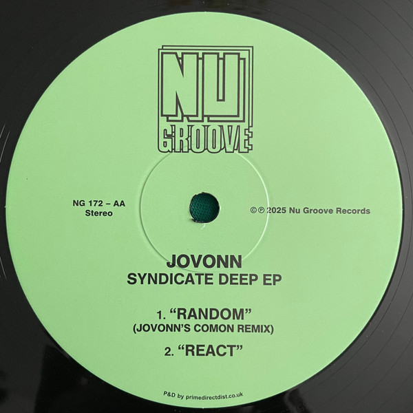 Jovonn - Syndicate Deep Ep