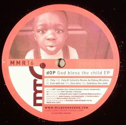 DOP - God Bless The Child Ep - 12 inch x 1