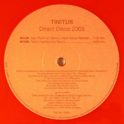 Tinitus - Direct Disco 2005