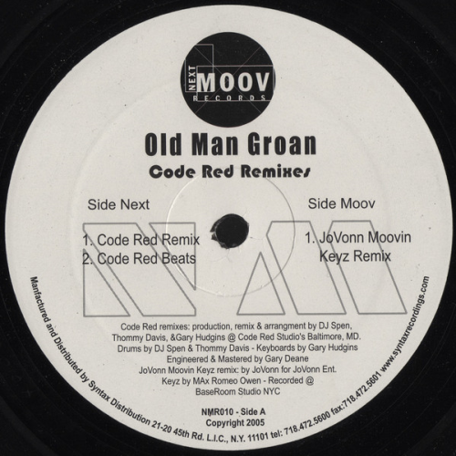 Jovonn - Old Man Groan (code Red Remixes)