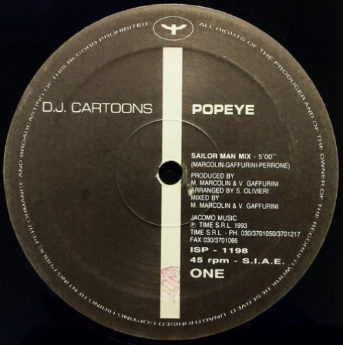 D.j. Cartoons - Popeye