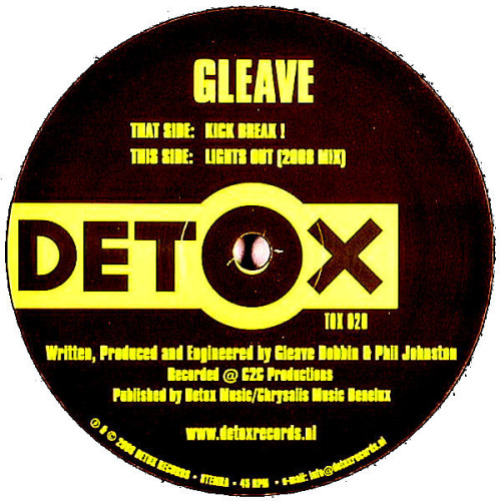 Gleave - Kick Break ! / Lights Out 2008