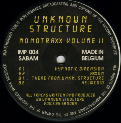 Unknown Structure - Monotraxx Volume Ii