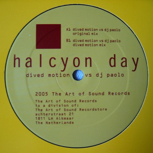 Dived Motion Vs. Dj Paolo - Halcyon Day