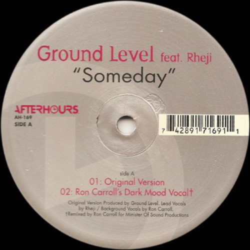 GROUND LEVEL - Someday - Disque Maxi x 1