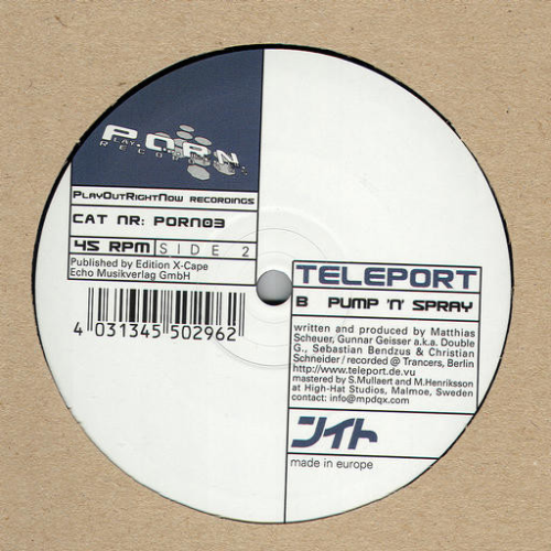 Teleport - A.s.a.p. / Pump 'n' Spray