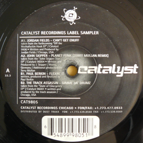 Various - Catalyst Recordings Label Sampler