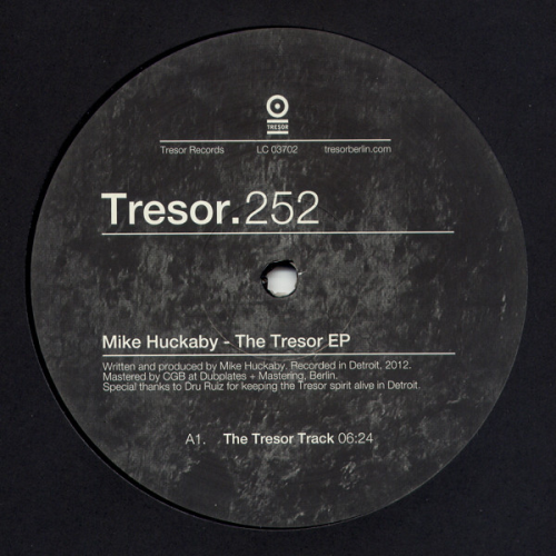 Mike Huckaby - The Tresor Ep