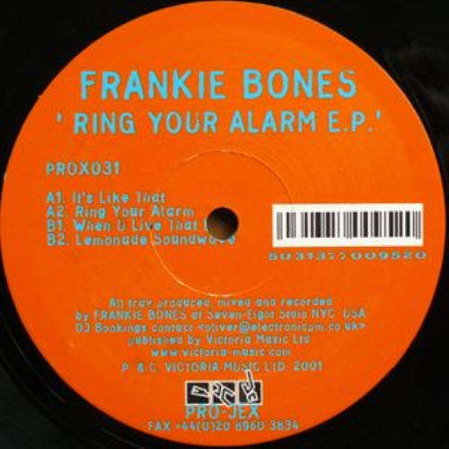 Frankie Bones - Ring Your Alarm E.p.