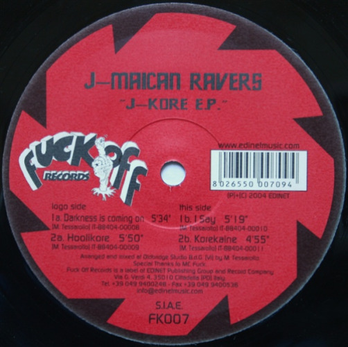 J-maican Ravers - J-core Ep