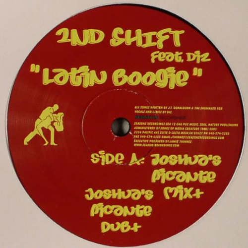 2nd Shift Feat. Diz - Latin Boogie (remixes)