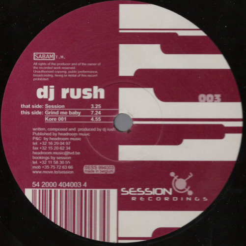 Dj Rush - Session