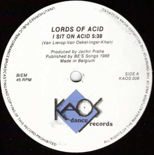 Lords Of Acid - I Sit On Acid