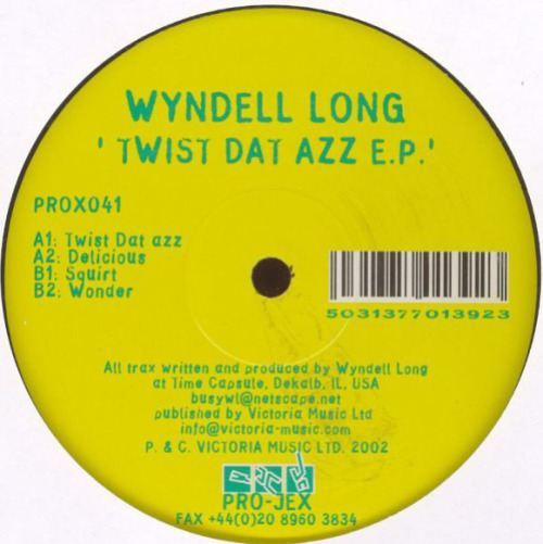 Wyndell Long - Twist Dat Azz E.p.