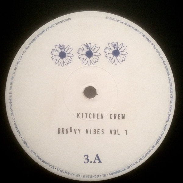 KITCHEN CREW - Groove Vibes Vol. 1 - 12 inch x 1