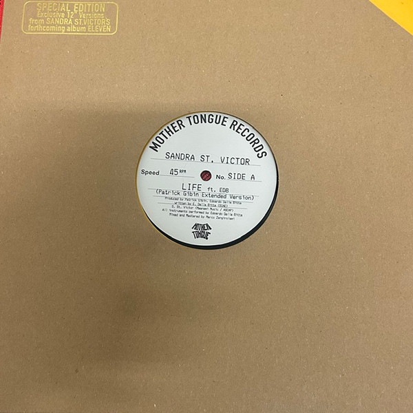 SANDRA ST. VICTOR - Life / Moonchild - 12 inch x 1