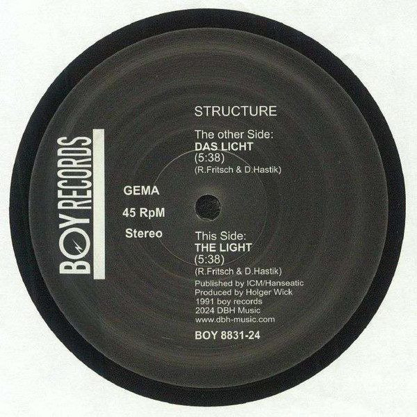 STRUCTURE - Das Licht - 12 inch x 1