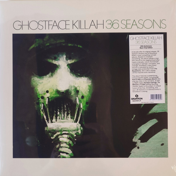 GHOSTFACE KILLAH - 36 Seasons - Disque 33T