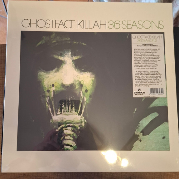 GHOSTFACE KILLAH - 36 Seasons (limited) - Disque 33T
