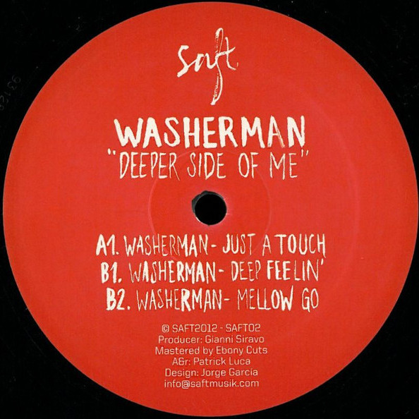 WASHERMAN - Deeper Side Of Me EP - Disque Maxi x 1